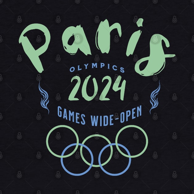 Paris Olympics 2024 Games Wide Open by Oaktree Studios